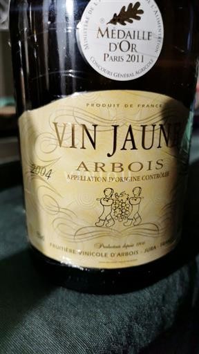 Jura Arbois Fruitière Vinicole d'Arbois 2004