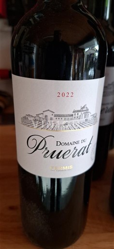 Bordeaux Domaine Prieurat Cerimis 2022