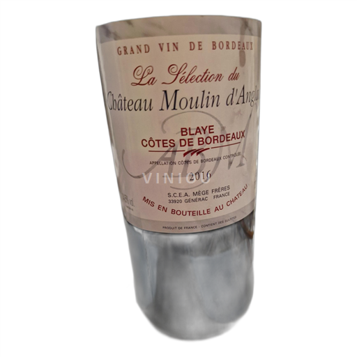 Bordeaux Blaye-côtes-de-bordeaux Château Moulin d'Anglade La Sélection du 2016