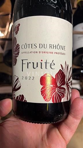 Valle del Rodano Côtes-du-Rhône Fruité 2022