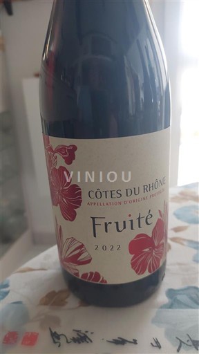 Valle del Ródano Côtes del Ródano Fruité 2022