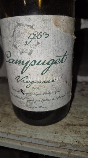 Languedoc a Roussillon Pays d'Oc Château Campuget 1753 Viognier 2011