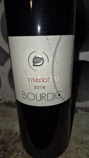 Linguadoca e Rossiglione Coteaux del Ponte di Gard Bourdic Merlot 2018