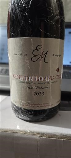 Burgundi Corton Grand Cru EDDY MOREY Les Renardes Corton Grand Cru 2023