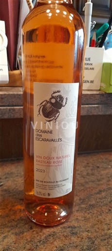 Víno Rosé sec Domaine S Escaravailles 2023 Francie Údolí Rhôny Rasteau AOC