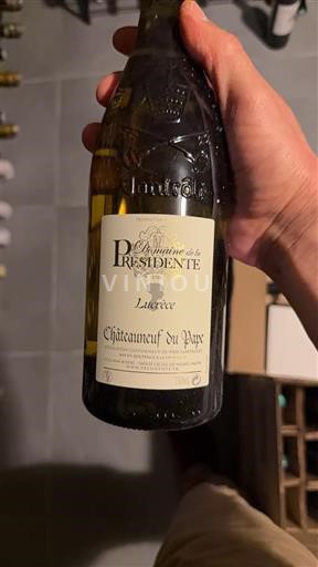 Rhônevallei Châteauneuf-du-Pape Domaine La Présidente Lauréate 2016