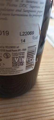 Marke Rosso Piceno Velenosi 2019