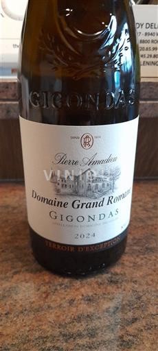 Rhônevallei Gigondas Pierre Amadieu Domaine Grand Romane 2024