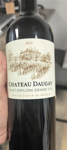 Bordeaux Saint-Émilion Grand Cru Grand Cru Château Daugay 2019