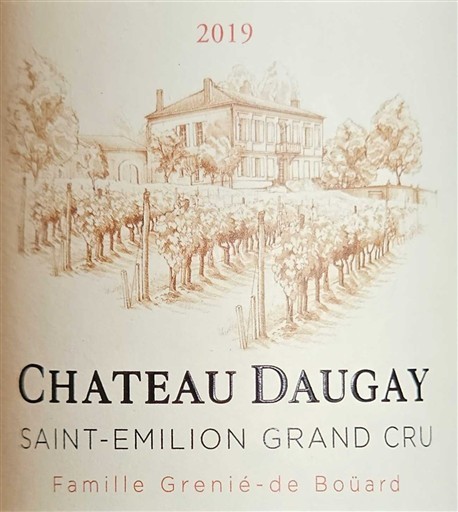 Бордо Сент-Емільйон Гран Крю Grand Cru Château Daugay 2019