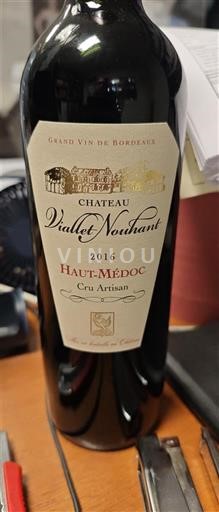 Bordeaux Haut-Médoc Cru Artisan Château Viallet Nouhant 2016