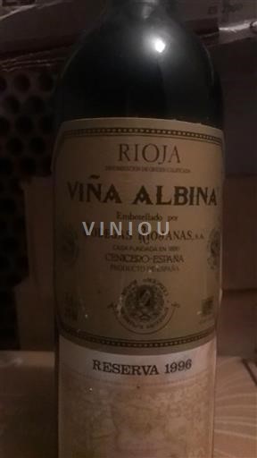 La Rioja Rioja Bodegas Riojanas Viña Albina Reserva 1996