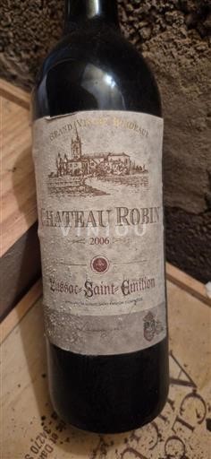 Bordeaux Lussac-Saint-Émilion Château Robin 2006