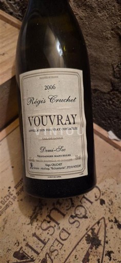 Dolina Loare Vouvray Régis Cruchet 2006