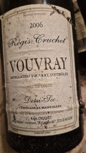 Vallée de la Loire Vouvray Régis Cruchet 2006
