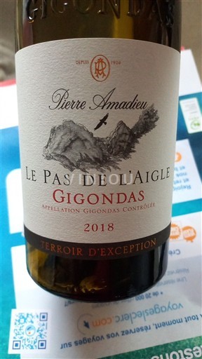 Valea Ronului Gigondas Pierre Amadieu Le Pas de l'Aigle 2018