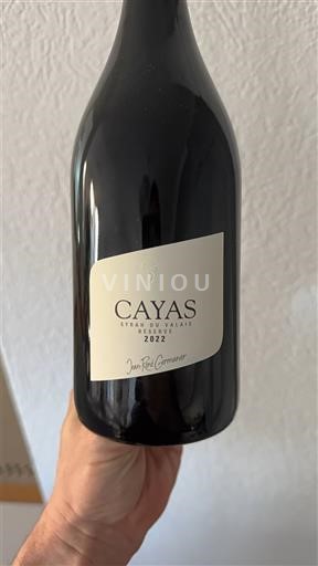 Wines Rouge sec Cayas Jean-René Germanier 2022 Switzerland Valais Unspecified AOC