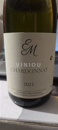 Bourgogne Bourgogne Chardonnay Eddy Mory Chardonnay 2022