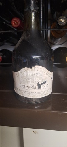 Rhône-dalen Côtes-du-Rhône Domaine Tout Vent 1983
