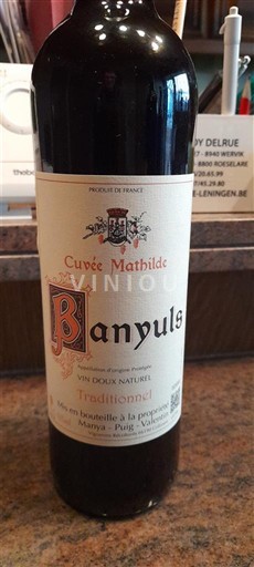 Roussillon Banyuls Manya Puig Mathilde Senza annata
