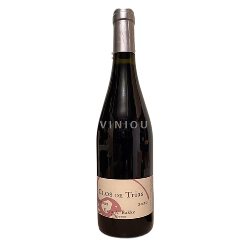 Wijnen Rouge sec Clos de Trias 2020 Frankrijk Rhônevallei Ventoux AOC