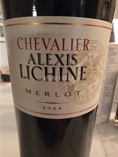 Bordeaux Chevalier Alexis Lichine Merlot 2024