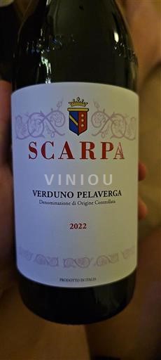 Piemonte Verduno Pelaverga Scarpa 2022