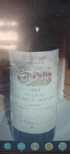 Bordeaux Médoc Château Les Deux Moulins 1982