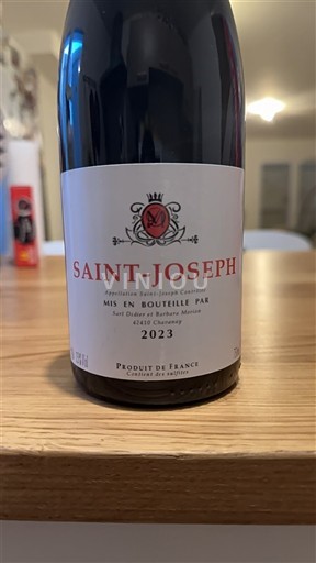 Vallée du Rhône Saint-Joseph Sarl didier et barbara morion 2023