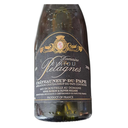 Údolí Rhôny Châteauneuf-du-Pape Domaine Des Relagnes 2003