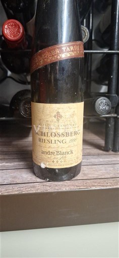 Alsace Không được chỉ định Grand Cru André Blanck Schlossberg Riesling Không niên vụ