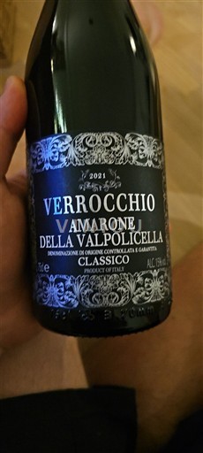 Vénétie Amarone della Valpolicella Verrocchio 2021