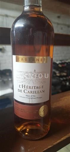 Languedoc a Roussillon Pays d'Oc L'Héritage de Carillan Cabernet 2017