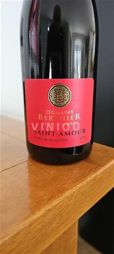 Beaujolais Saint-Amour Domaine Berthier Esprit de séduction 2024