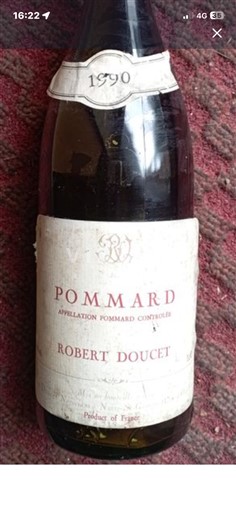 Borgoña Pommard Robert Doucet 1990