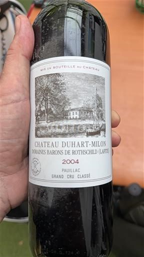 Bordeaux Pauillac Grand Cru Classé Château Hart-Milon 2004
