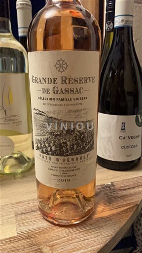 Linguadoca Non specificato Grande Réserve de Gassac Sélection Famille Guibert 2019