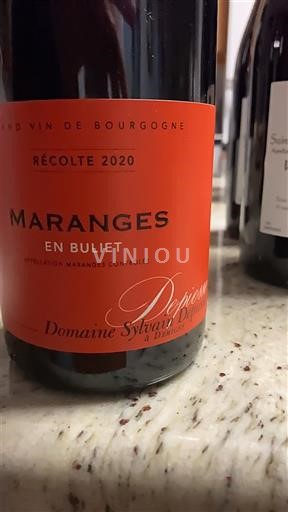 Burgundsko Maranges Domaine Sylvain Dussort En Buliet 2020