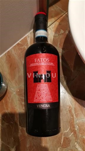 Viinit Rouge sec Fatos Cantina di Venosa 2021 Italia Basilicata Aglianico del Vulture DOC