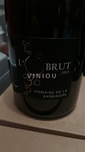 Valle del Loira No especificado Domaine La Barbinière L'O Brut 2022