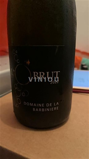 Loire Valley Crémant de Loire Domaine La Barbinière L'Obrut 2022