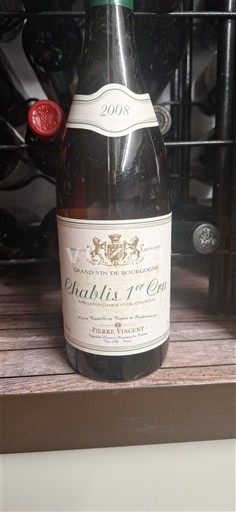 Bourgondië Chablis Premier Cru Pierre Vincent 2008