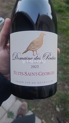 Wines Rouge sec Domaine S Perdrix 2023 France Burgundy Nuits-Saint-Georges AOC