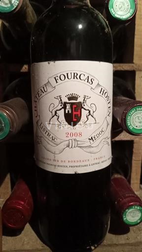 Bordeaux Listrac-Médoc Château Fourcas Hostin 2008