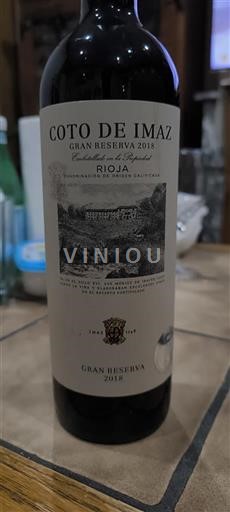 Vin Rioja Coto de Imaz - Gran Reserva - 2018 - Anmeldelser, rådgivning ...