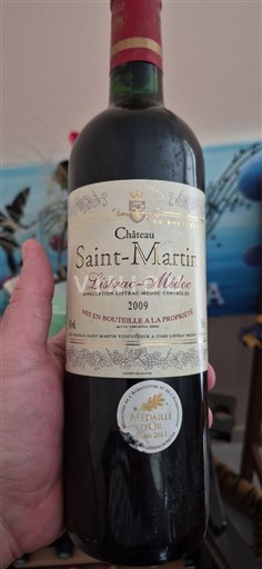 Burdeos Listrac-Médoc Château Saint-Martin 2009