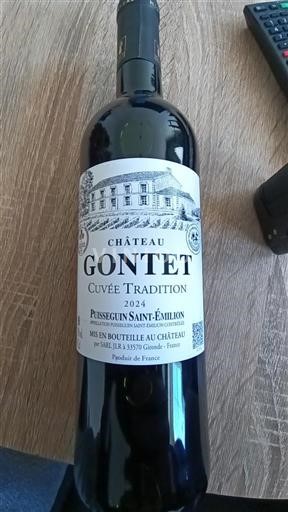 Burdeos Puisseguin-saint-émilion Château Gontet Tradition 2024
