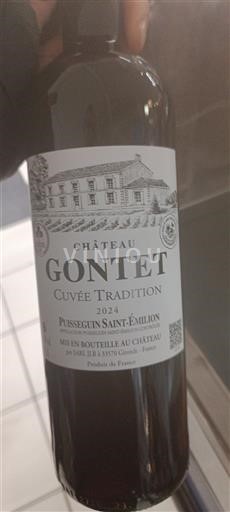 Bordeaux Puisseguin-saint-émilion Château Gontet Tradition 2024