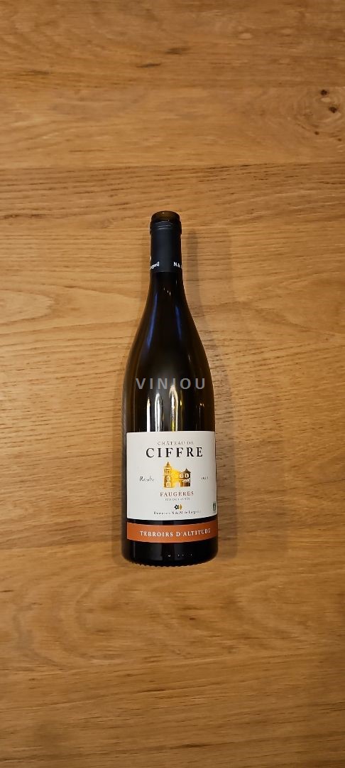 Wines Rouge sec Roche Ciffre 2020 France Languedoc Faugères AOC