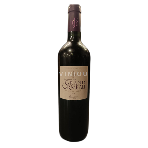 Bordeaux Lalande-de-pomerol Grand Ormeau 2018